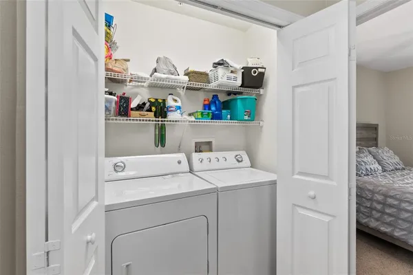 a view of washer and dryer