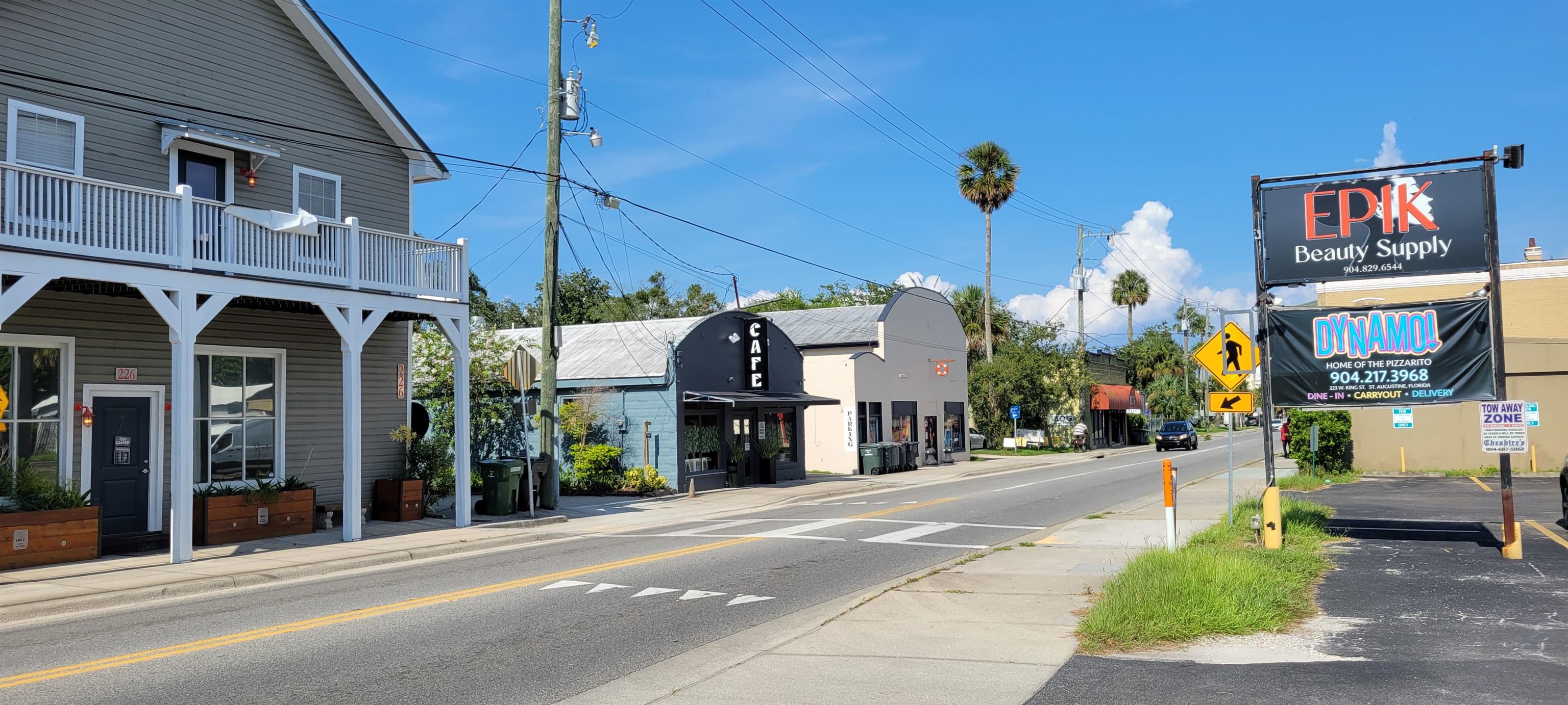 3 Travis Lane St. Augustine, FL 32084 - Photo 22 of 27 a front view of a building with street