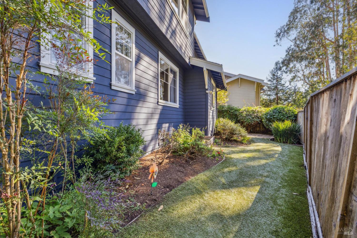 529 Alta Way Mill Valley, CA 94941 - Photo 43 of 58 a view of a back yard of the house