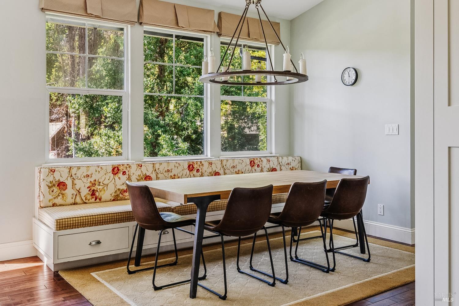 529 Alta Way Mill Valley, CA 94941 - Photo 8 of 58 a dining room with furniture and window