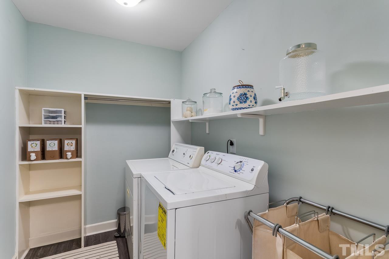 9028 Oneal Road Raleigh, NC 27613 - Photo 21 of 30 a utility room with dryer and washer
