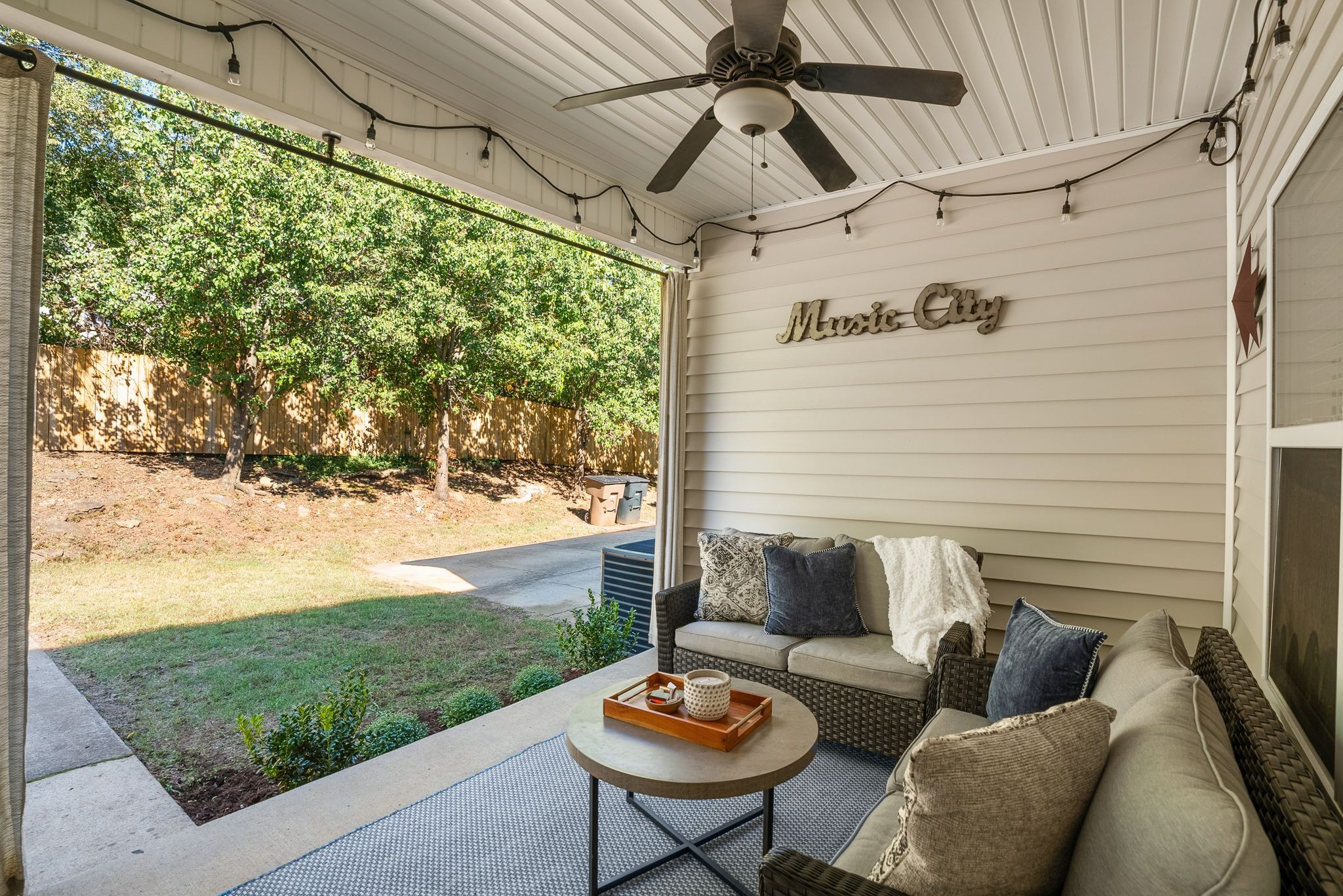 386 Normandy Circle Nashville, TN 37209 - Photo 26 of 30 a outdoor living space with furniture and garden view