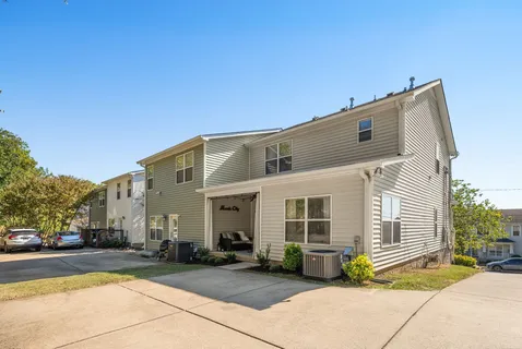 a view of a house with a patio