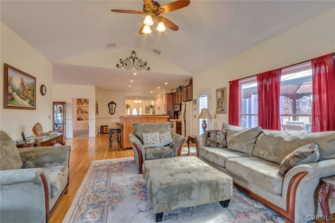717 Landover Road Troy, VA 22974 - Photo 23 of 48 a living room with furniture and a large window