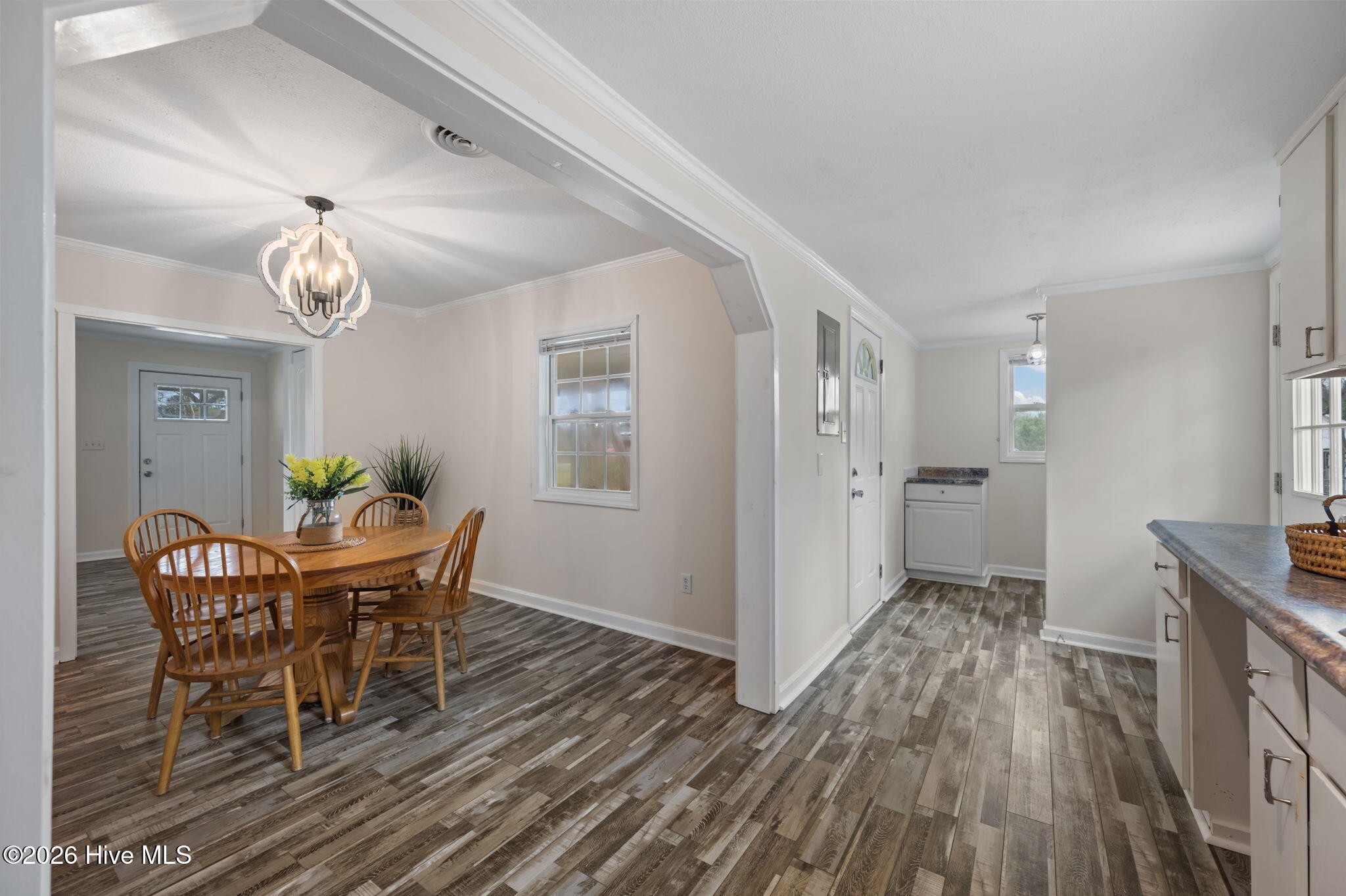149 Haws Run Road Jacksonville, NC 28540 - Photo 27 of 76 View from kitchen into dining area
