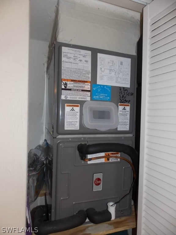 16881 Davis Road, Unit 813 Fort Myers, FL 33908 - Photo 13 of 25 a view of washer and dryer