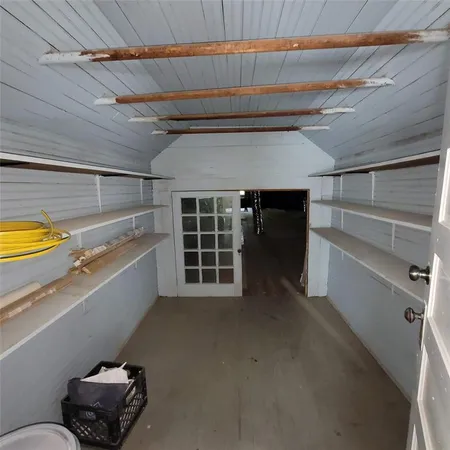 a view of a storage & utility room