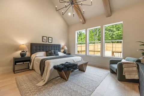 a view of empty room