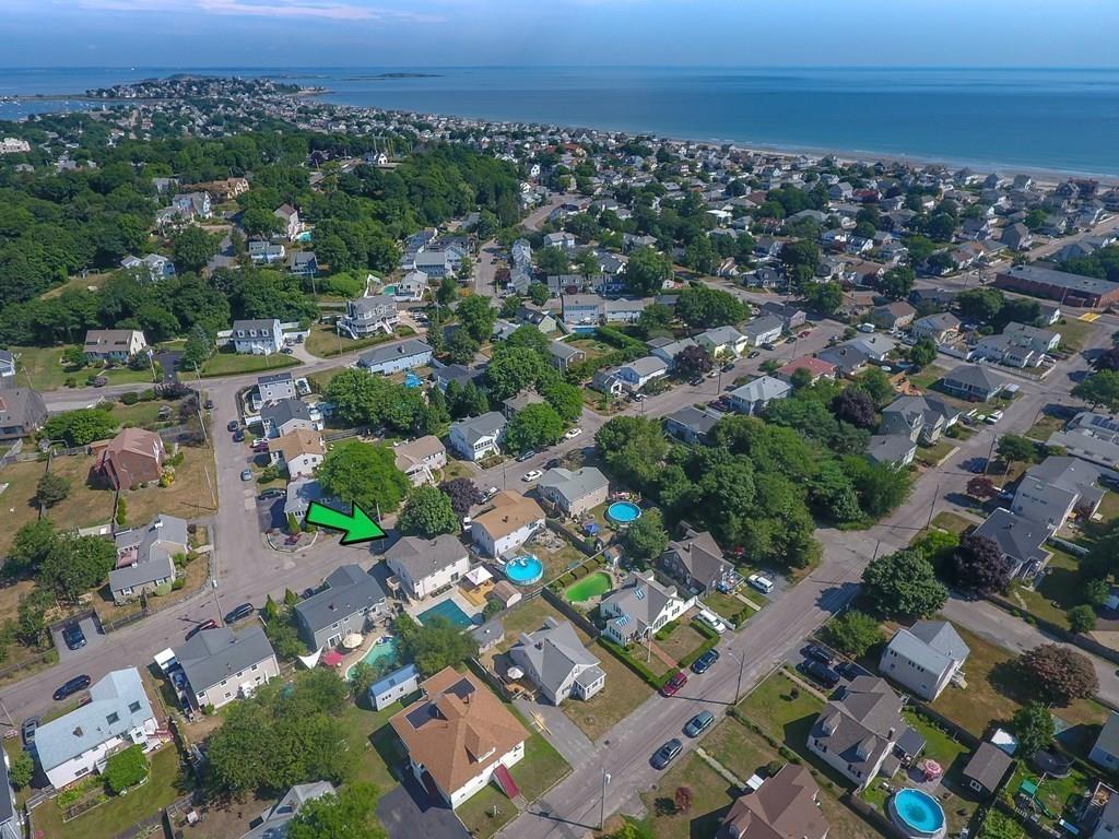 34 Brookline Avenue Hull, MA 02045 - Photo 4 of 40 an aerial view of a city with lots of residential buildings