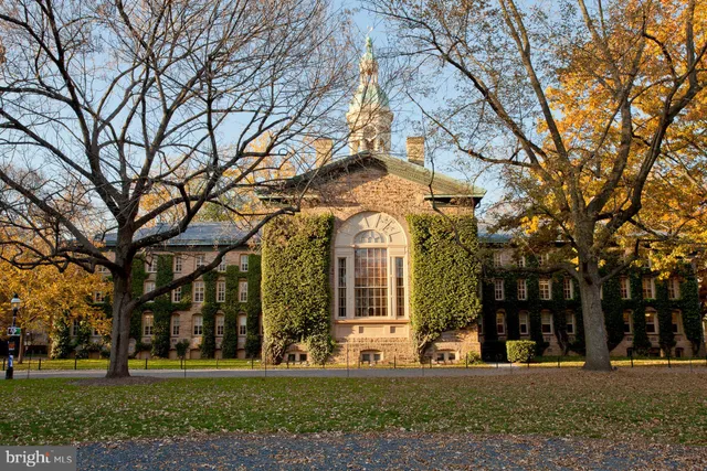 view of a building with a street