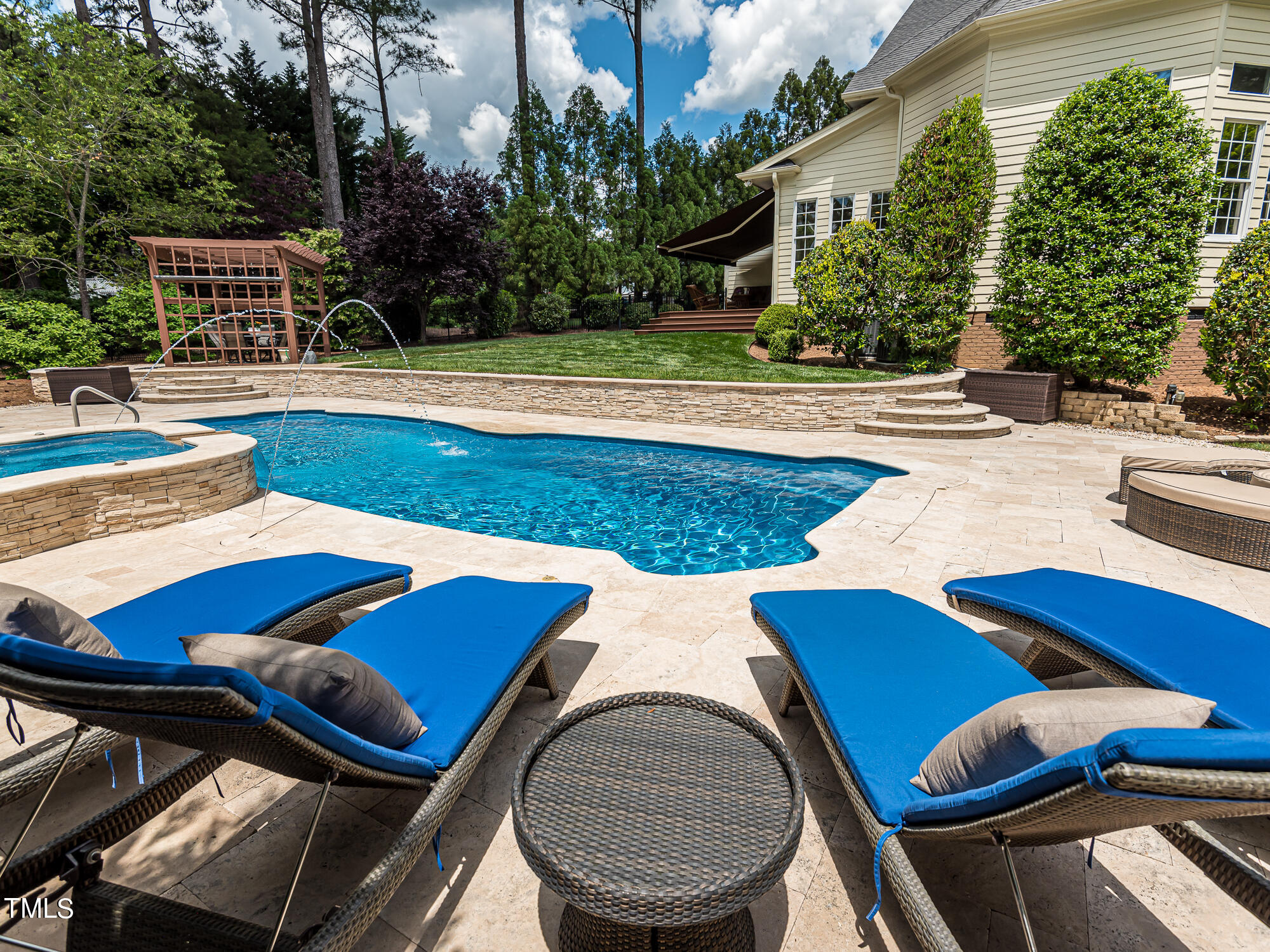 8905 Mildenhall Court Raleigh, NC 27615 - Photo 46 of 60 Backyard Patio