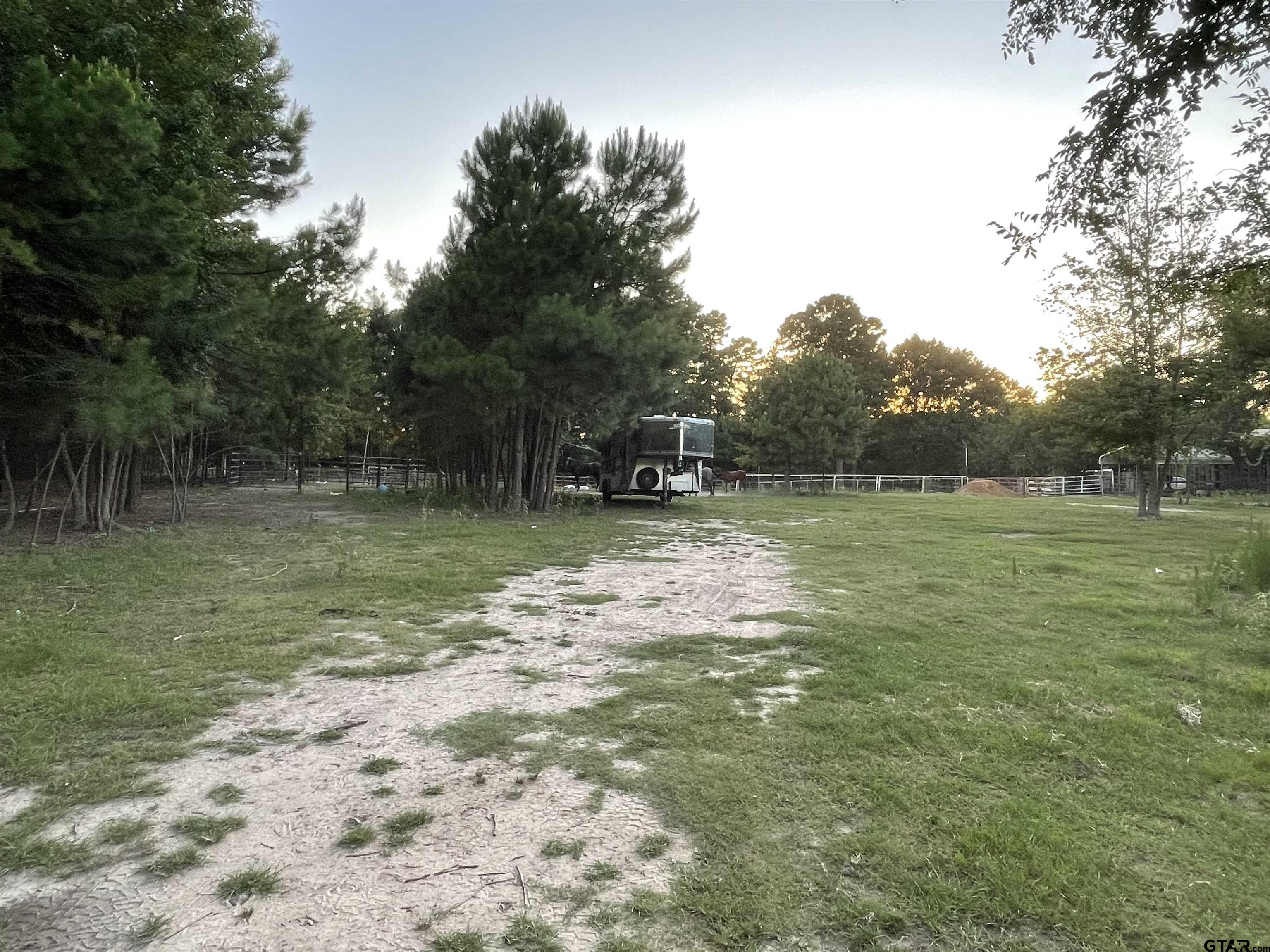 8261 County Road 381 Tyler, TX 75708 - Photo 18 of 24 a backyard of a house with lots of green space