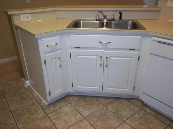 a view of a kitchen with closet