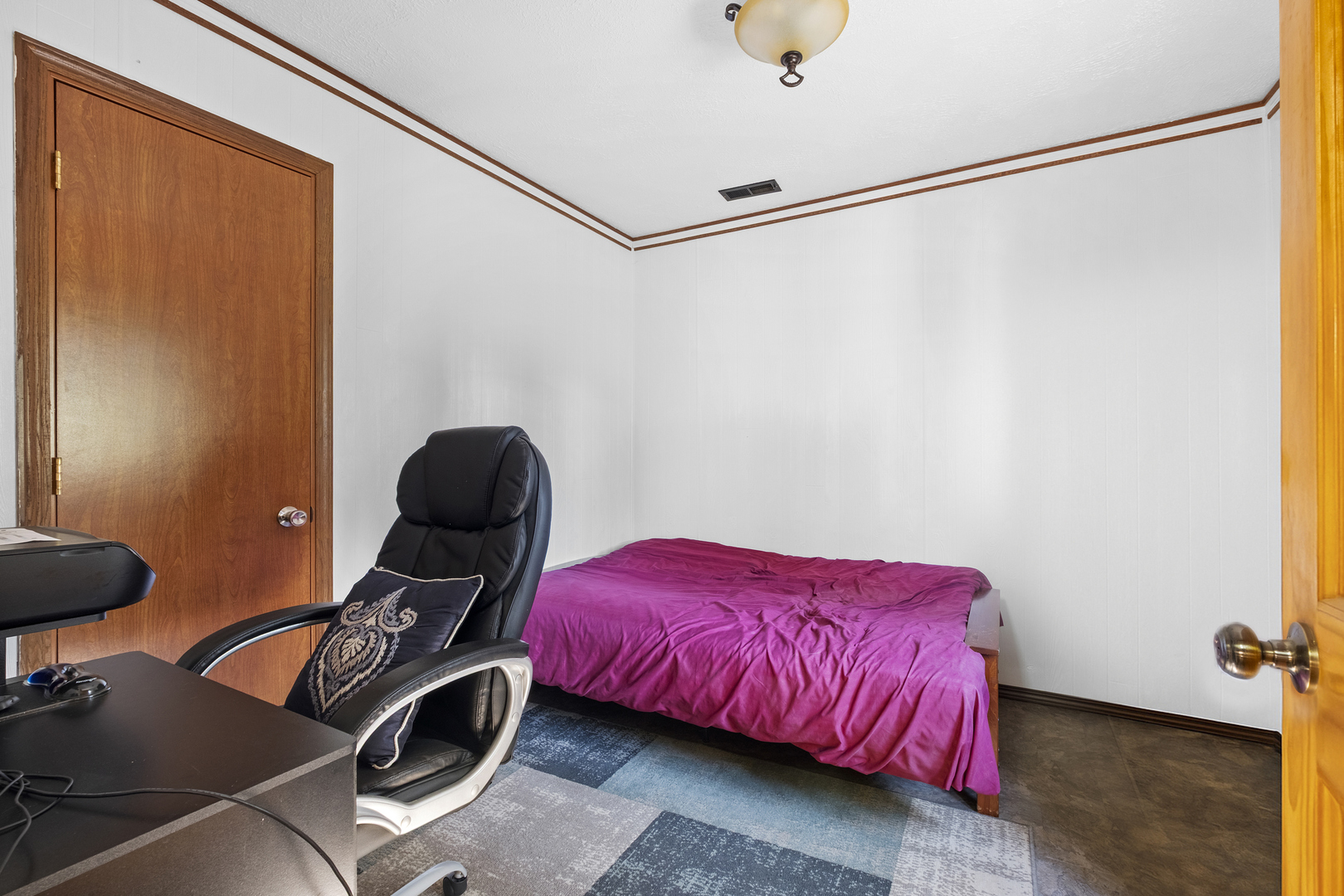 545 Old Stone Road Bolingbrook, IL 60440 - Photo 12 of 28 a bedroom with a bed and a dresser