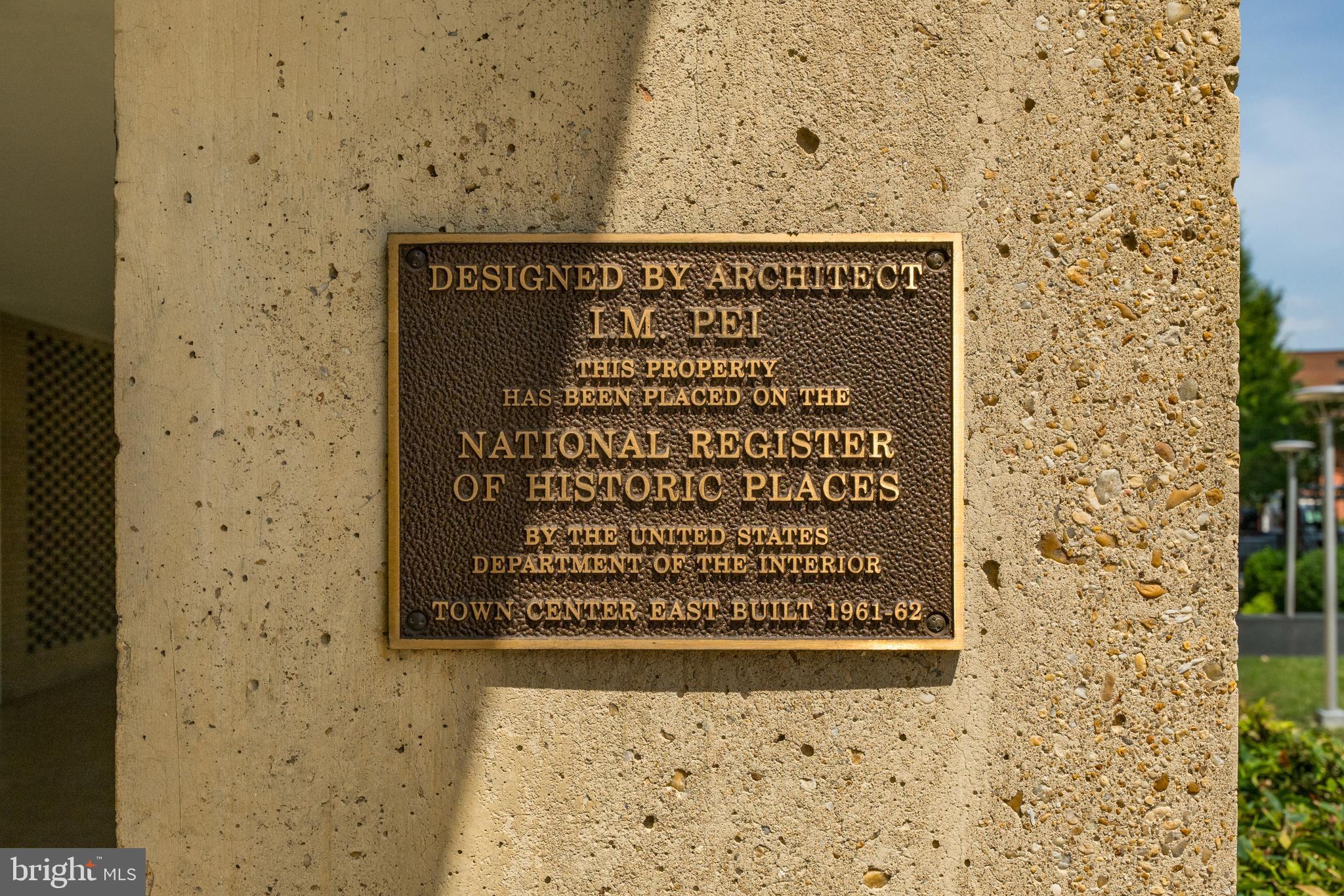 1101 3rd Street Southwest, Unit 315 Washington, DC 20024 - Photo 38 of 38 close up of a brick wall