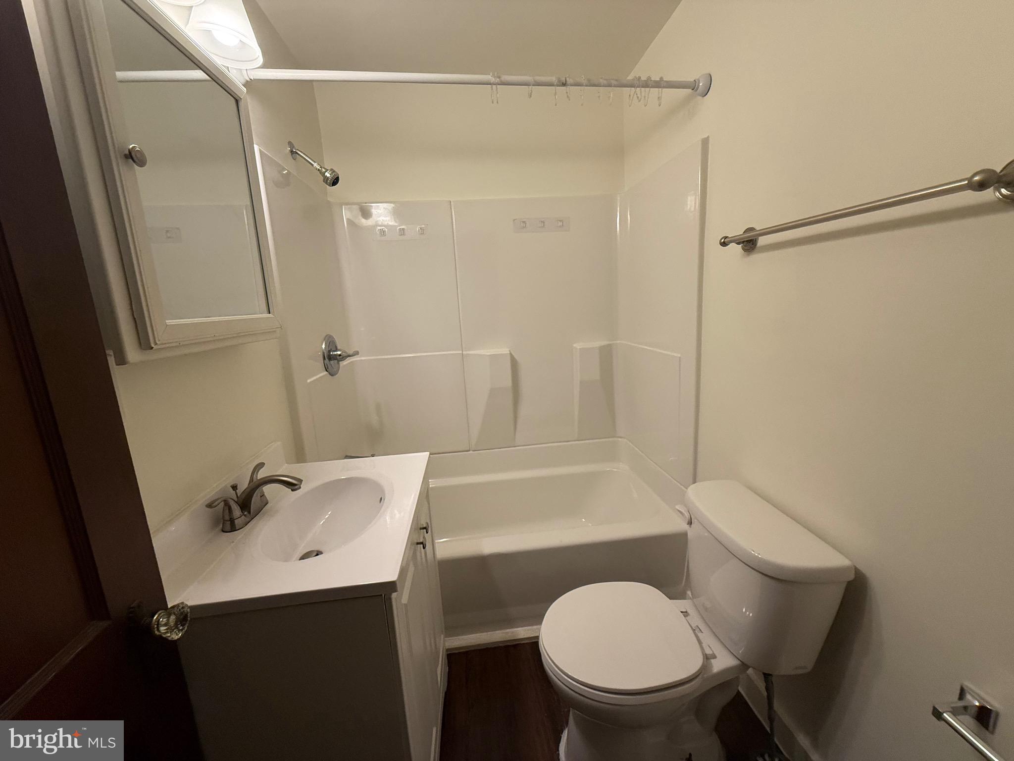 266 Apt B2 Shell Road Carneys Point, NJ 08069 - Photo 14 of 14 a bathroom with a sink toilet and shower