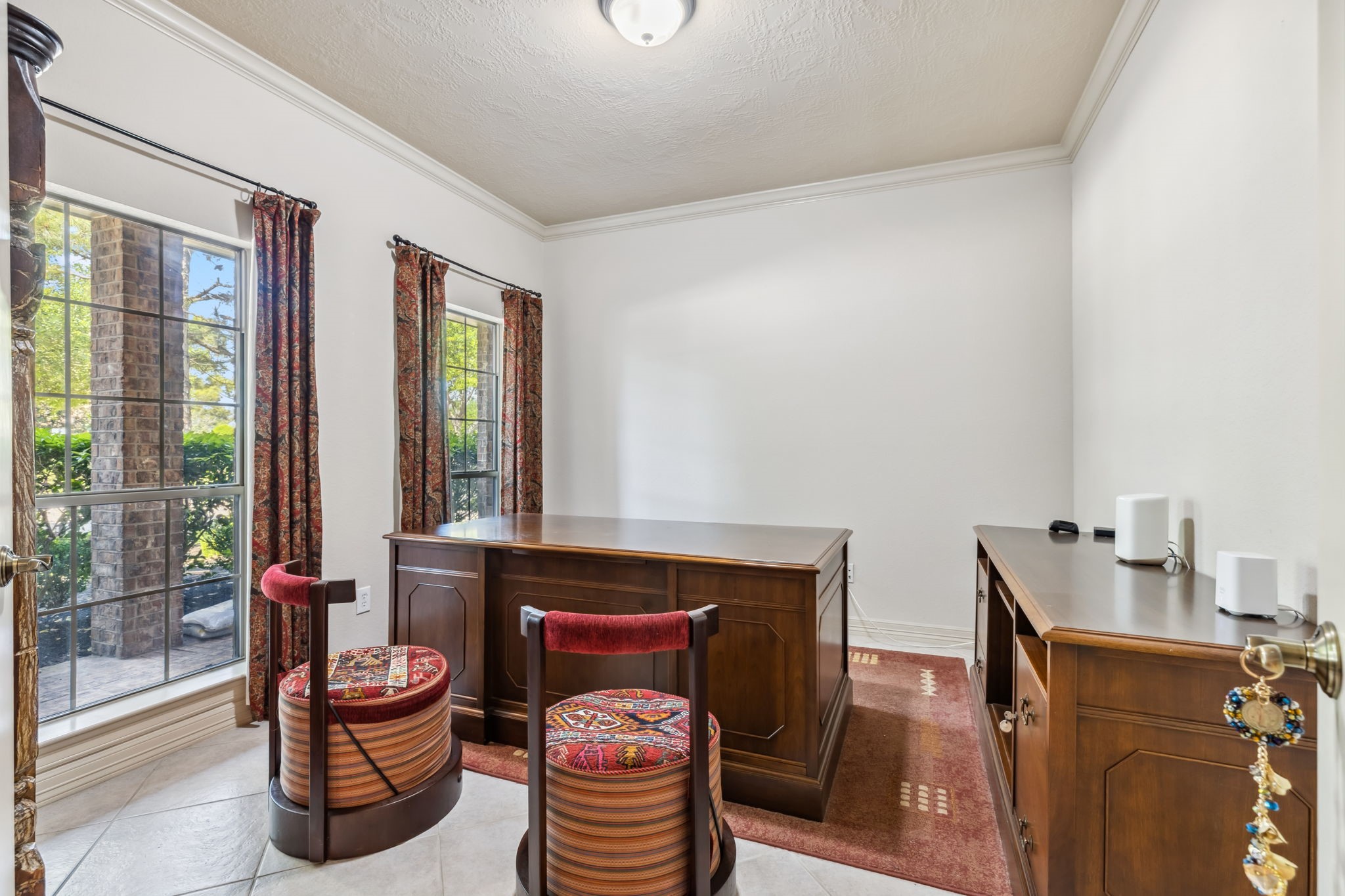 8411 Middle Canyon Road Katy, TX 77494 - Photo 15 of 49 a living room with furniture and a potted plant