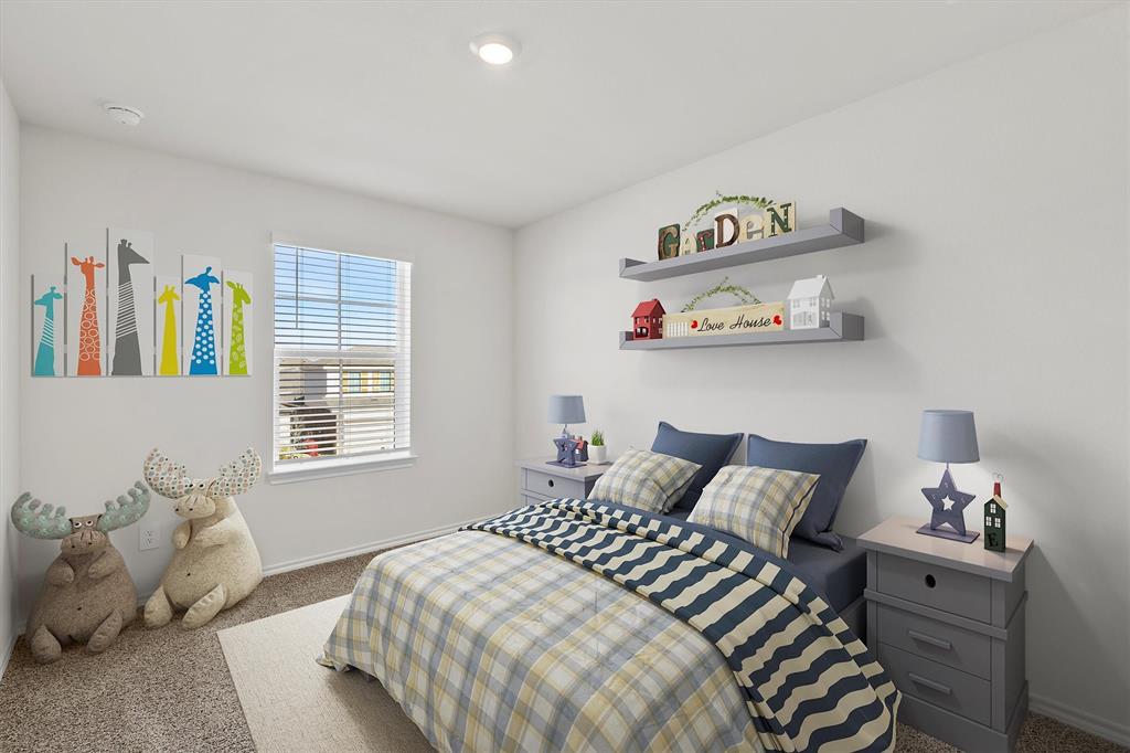 3416 Rendezvous Way Sherman, TX 75090 - Photo 16 of 24 a bedroom with a bed and window