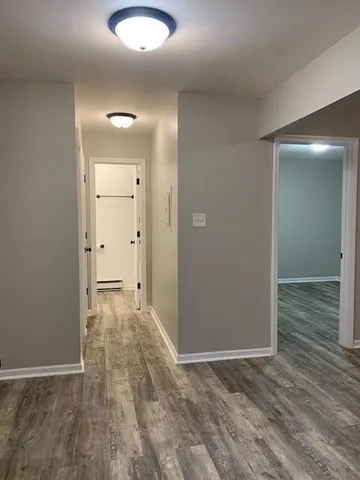 wooden floor in an empty room