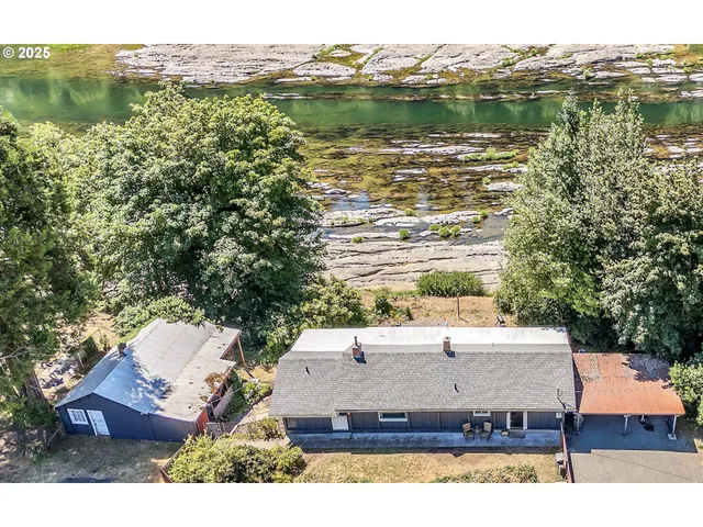 a view of a lake with a mountain in the background