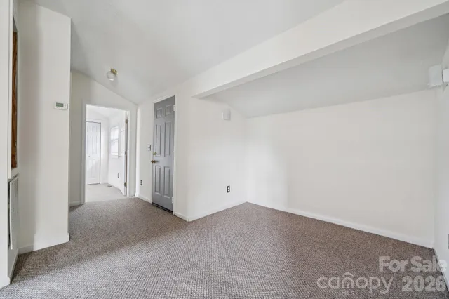 a view of empty room