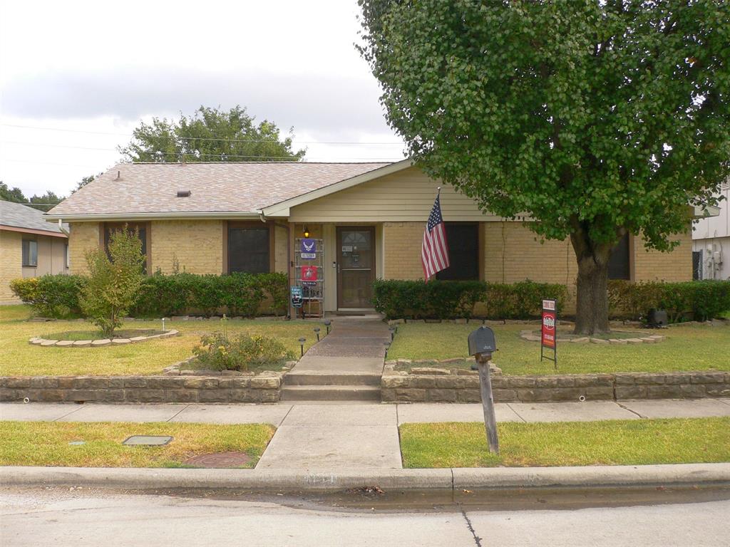 3116 Falkland Road Carrollton, TX 75007 - Photo 1 of 1 a view of a house with swimming pool and a yard