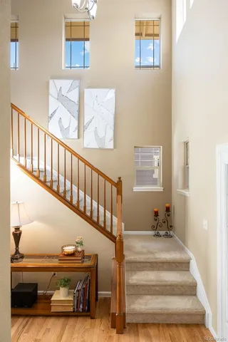 a view of entryway and hall