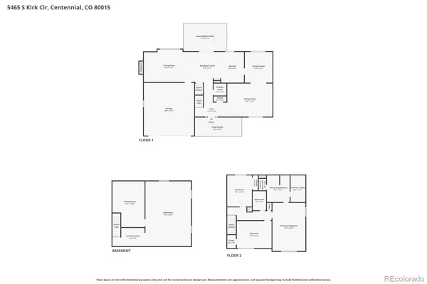 $635,000 | 5465 South Kirk Circle, Centennial, CO 80015