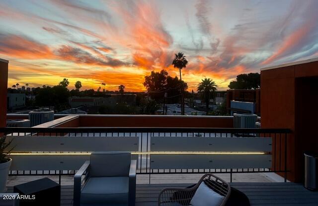 4416 North 27th Way Phoenix, AZ 85016 - Photo 39 of 46 a terrace with outdoor seating and city view