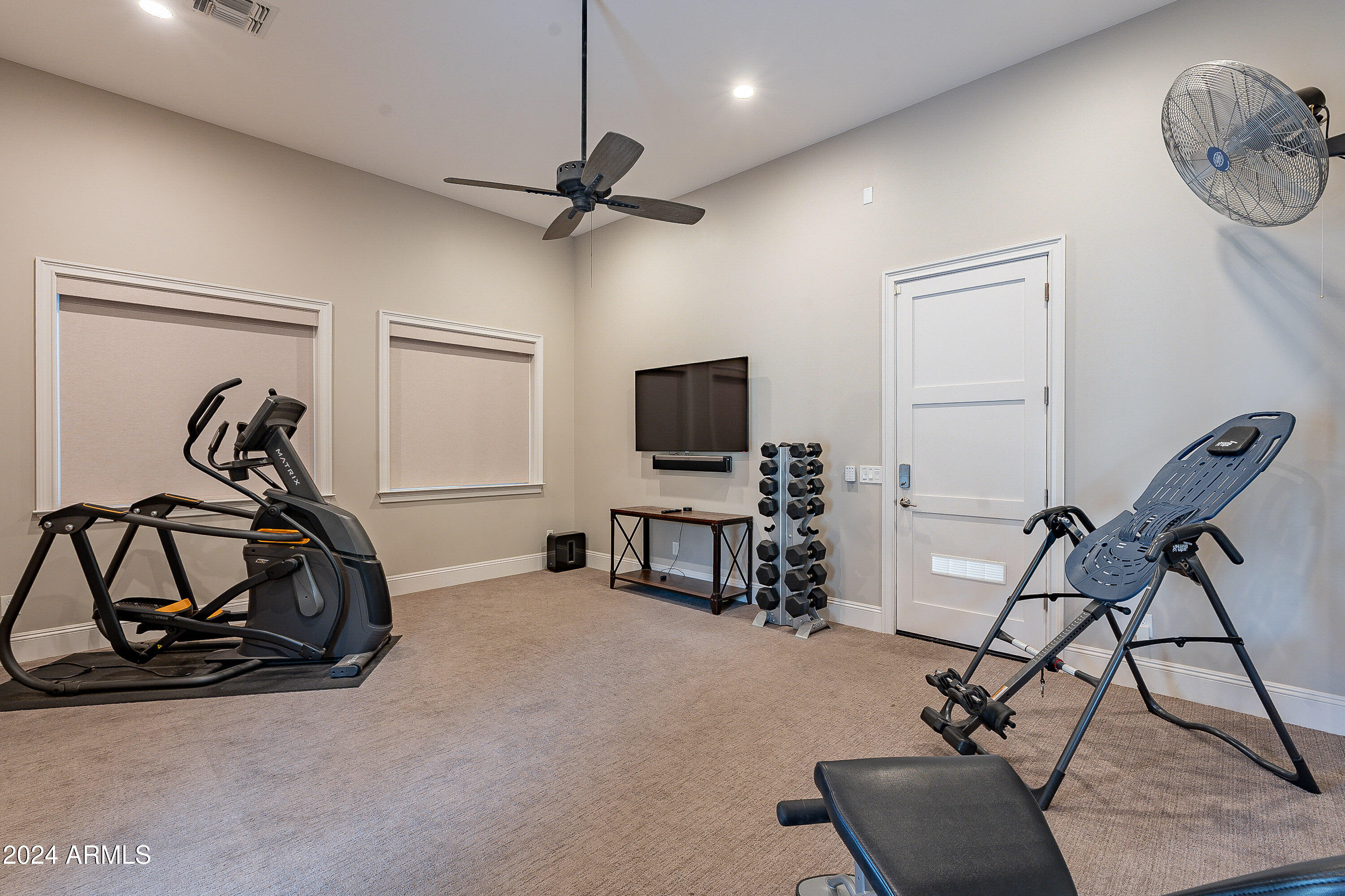 2911 East Morrison Ranch Parkway Gilbert, AZ 85296 - Photo 48 of 117 a view of a room with gym equipment