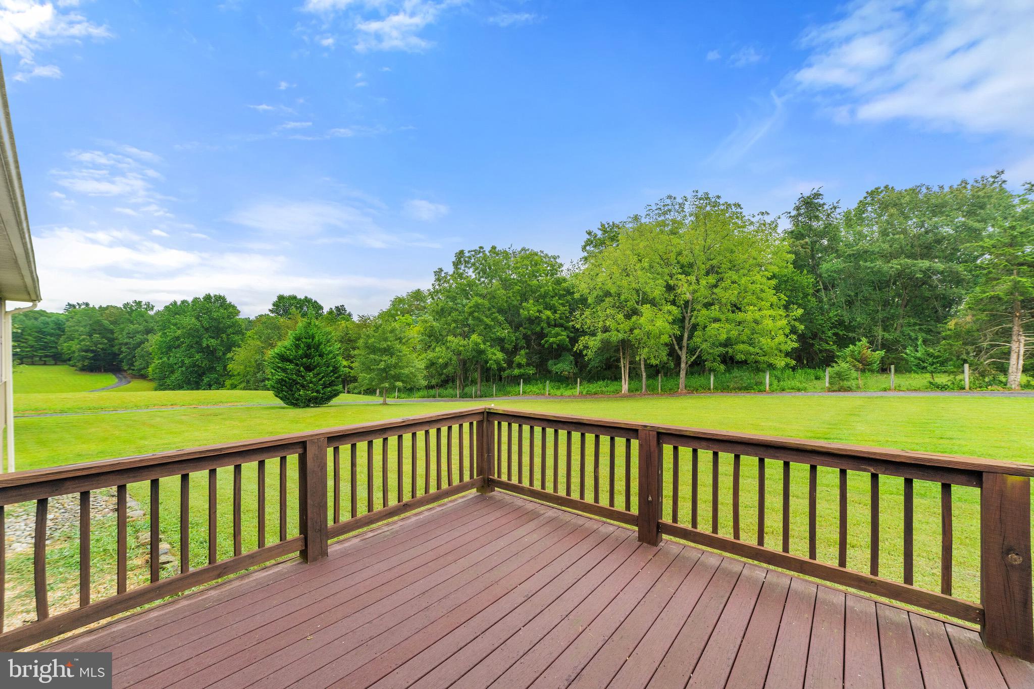 13032 Alum Springs Road Culpeper, VA 22701 - Photo 17 of 18 Rear deck with view