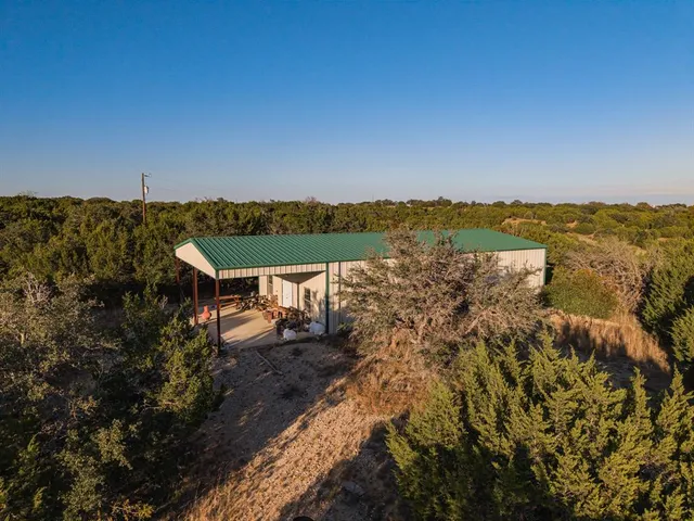 a view of a terrace with a garden