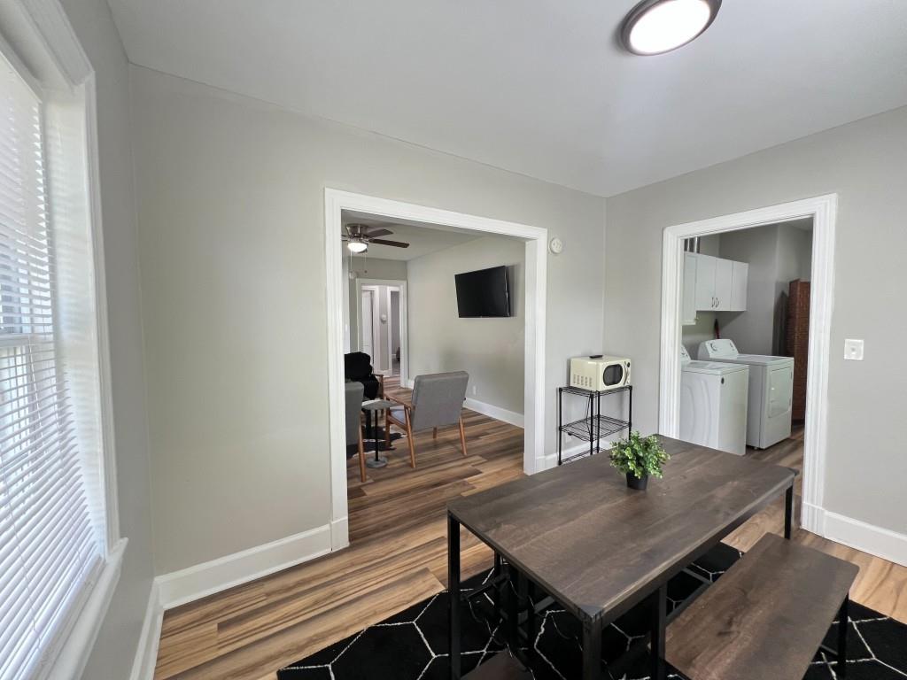 1076 Carlisle Avenue Macon, GA 31204 - Photo 4 of 16 a living room with furniture and wooden floor