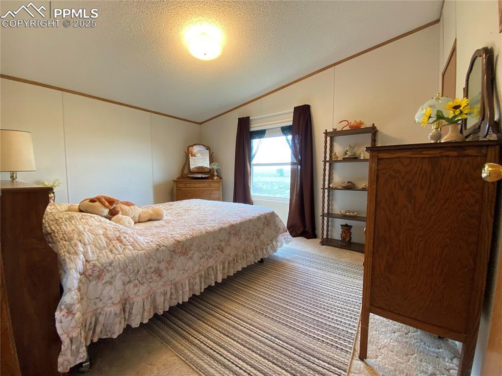 3955 South Meridian Road Colorado Springs, CO 80929 - Photo 16 of 39 a bedroom with bed and window