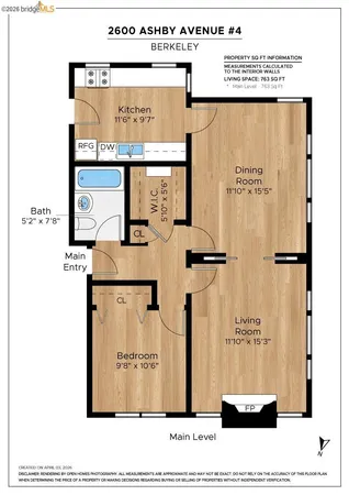 $695,000 | 2600 Ashby Avenue, Unit 4, Berkeley, CA 94705