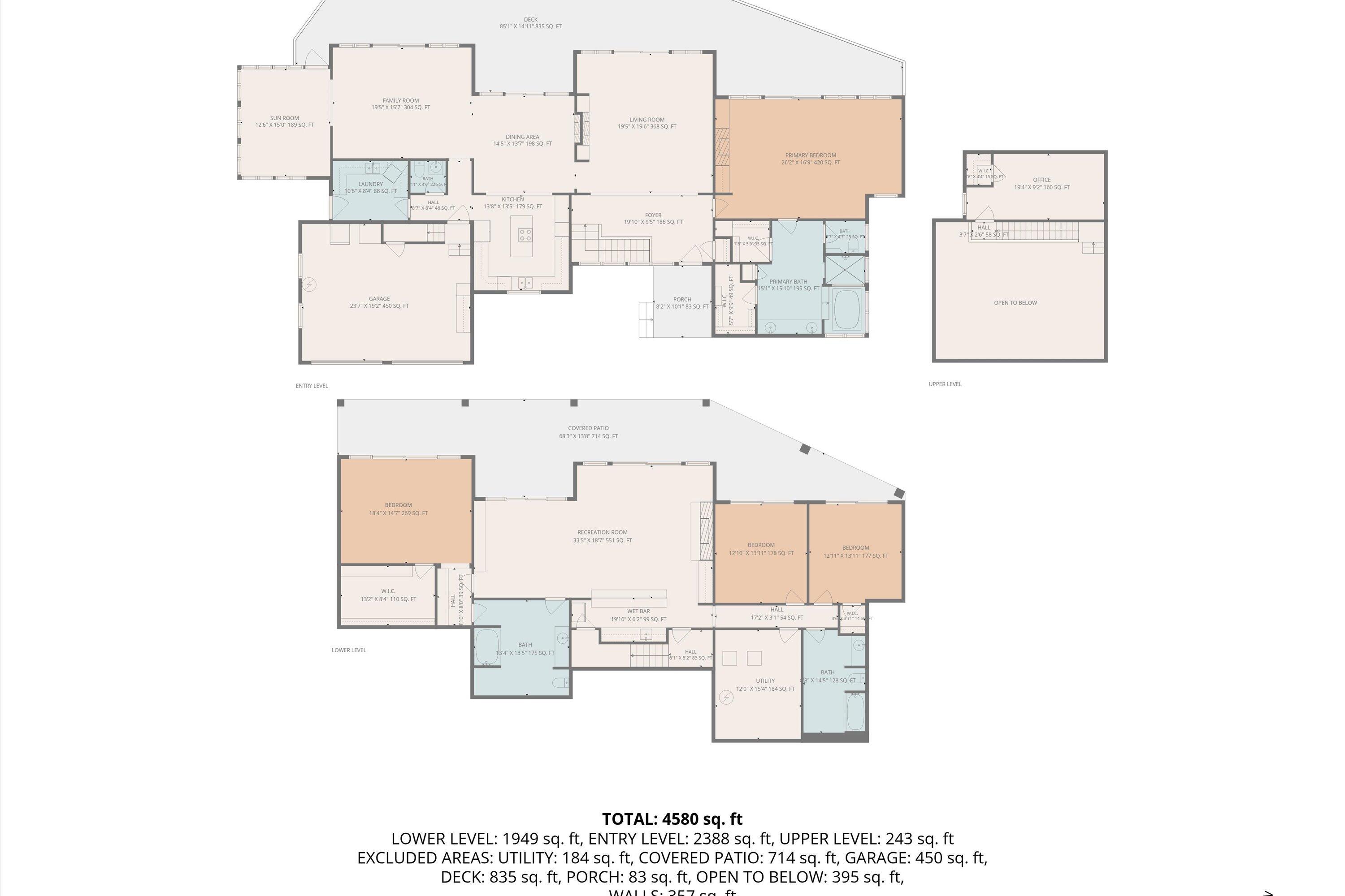 2455 Merriman Way Road Moneta, VA 24121 - Photo 83 of 83 80-Floor Plan