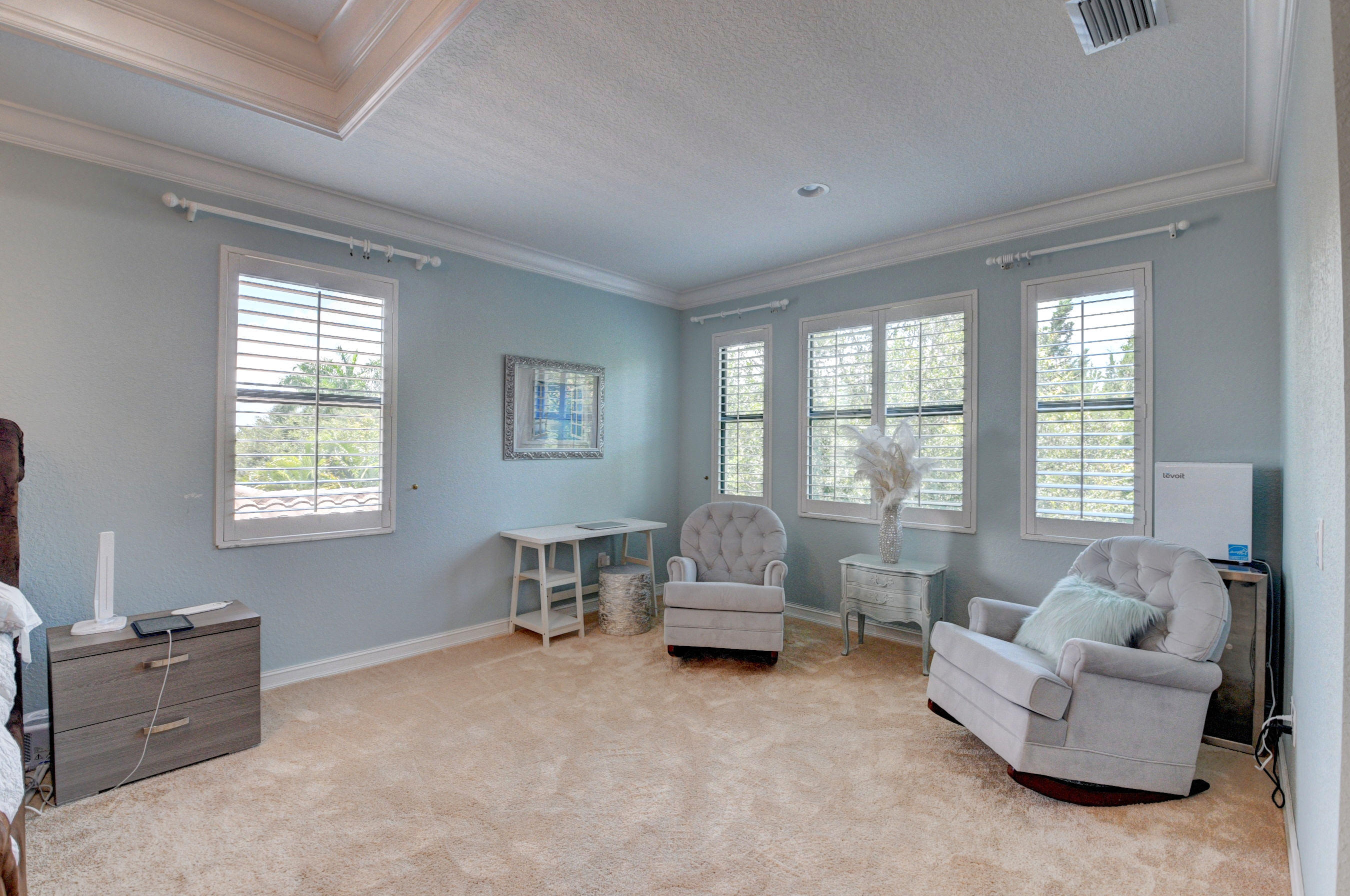 8550 Lewis River Road Delray Beach, FL 33446 - Photo 34 of 77 Master Bedroom Sitting Area