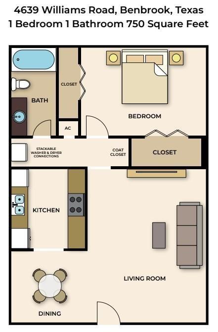 4639 Williams Road, Unit 101 Benbrook, TX 76116 - Photo 2 of 11