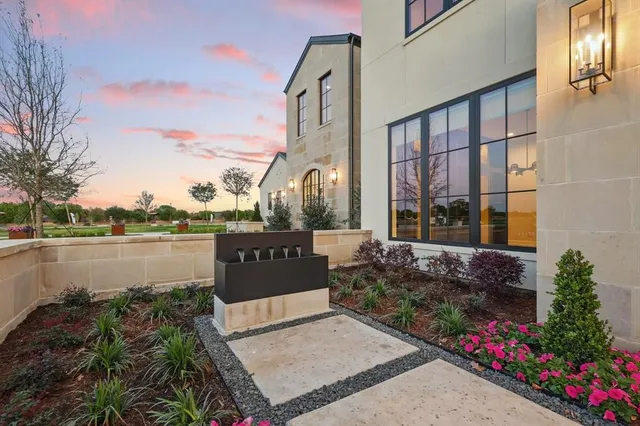 a view of a house with a lake view
