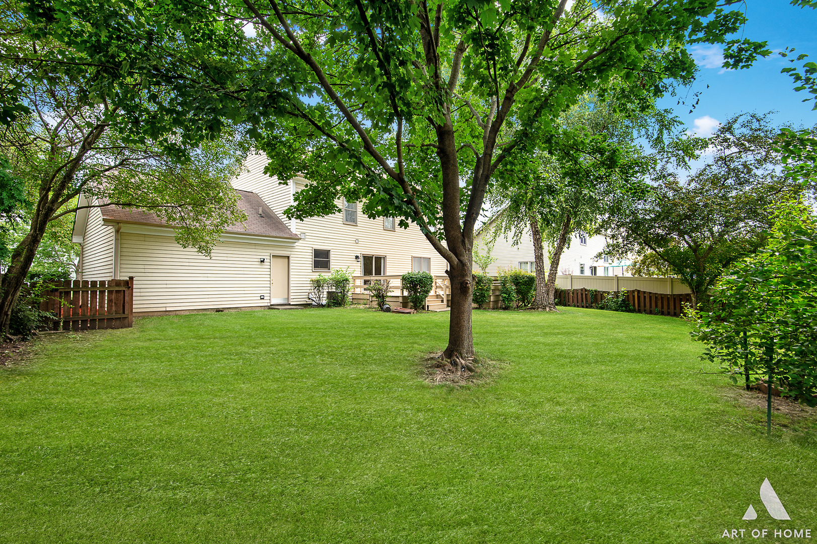 1230 Cobblers Crossing Elgin, IL 60120 - Photo 3 of 4 a front view of a house with a garden