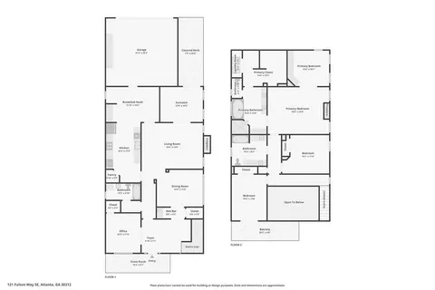 $765,000 | 121 Fulton Way Southeast, Atlanta, GA 30312