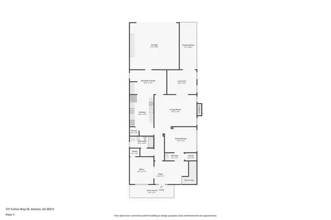 $765,000 | 121 Fulton Way Southeast, Atlanta, GA 30312