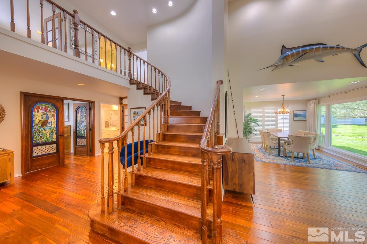 858 Lighthouse Court Reno, NV 89511 - Photo 3 of 39 a view of entryway and hall with wooden floor