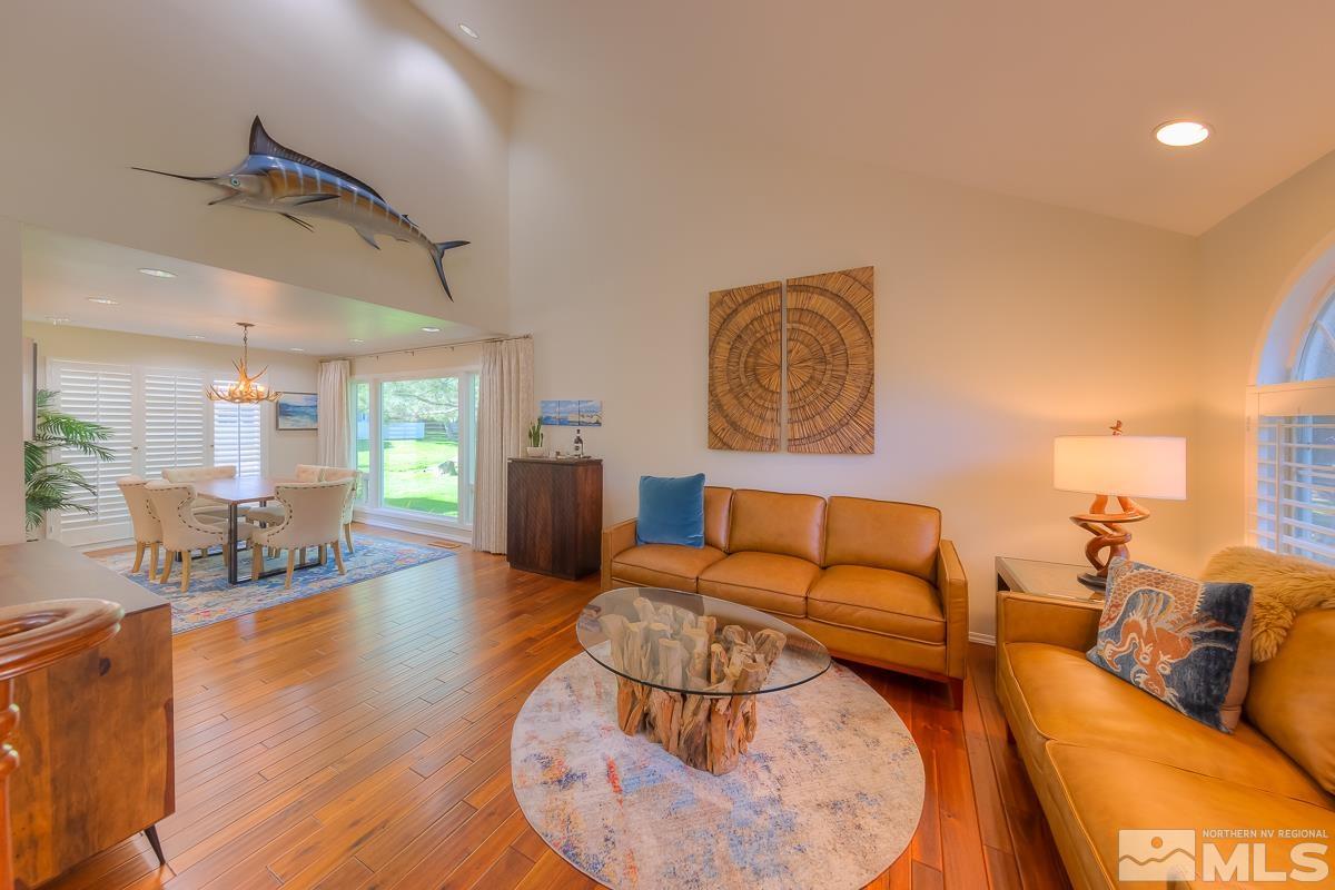 858 Lighthouse Court Reno, NV 89511 - Photo 6 of 39 a living room with furniture and wooden floor
