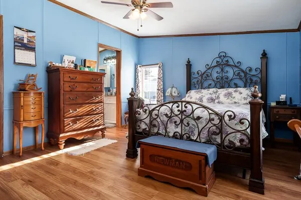 a room with furniture and a window