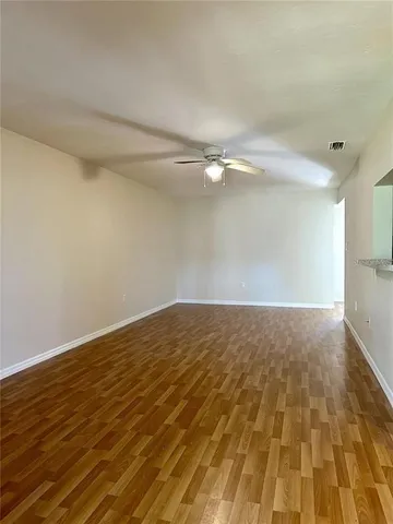 wooden floor in a room