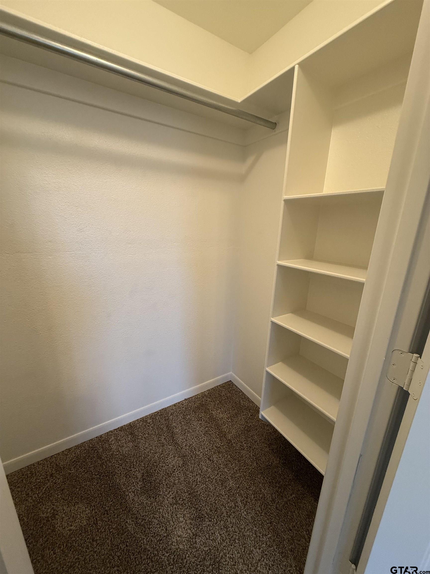 16440 County Road 178, Unit 1007 Tyler, TX 75703 - Photo 22 of 25 a view of walk in closet with empty racks