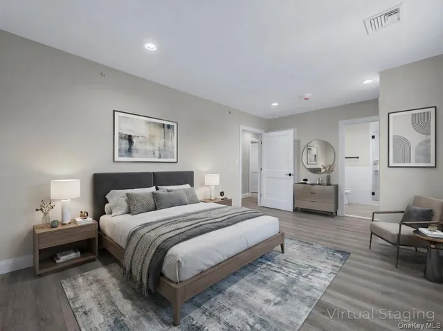 a view of a workspace with furniture