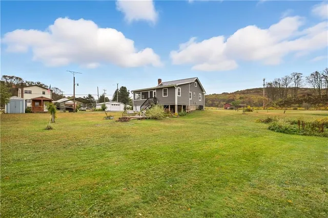 a view of an ocean with city