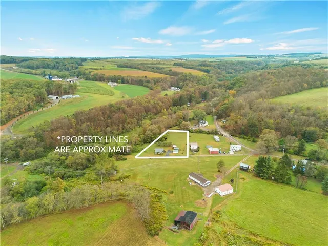 a view of a swimming pool with an ocean view